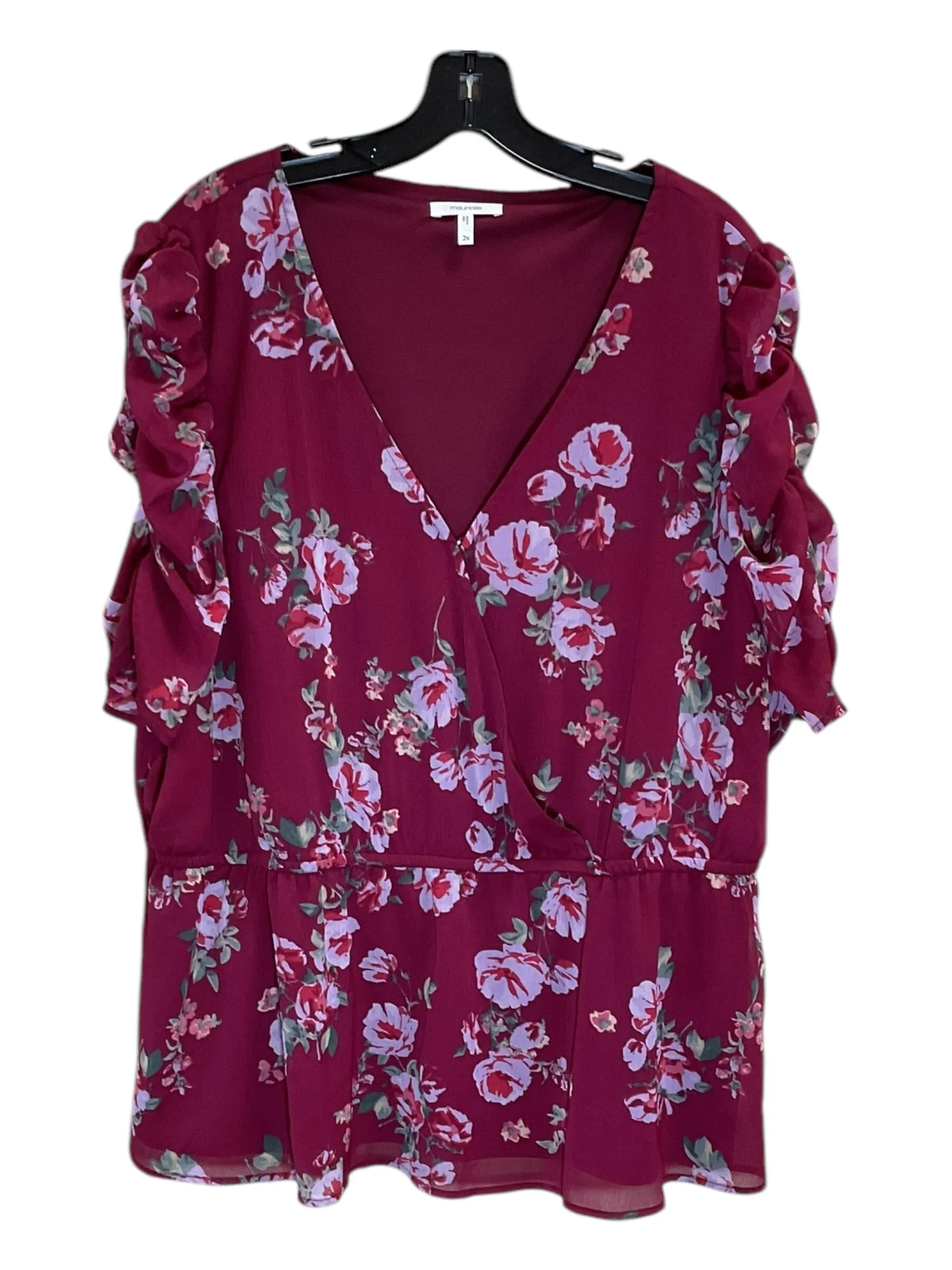 Top Short Sleeve By Maurices  Size: 2x