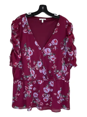 Top Short Sleeve By Maurices  Size: 2x