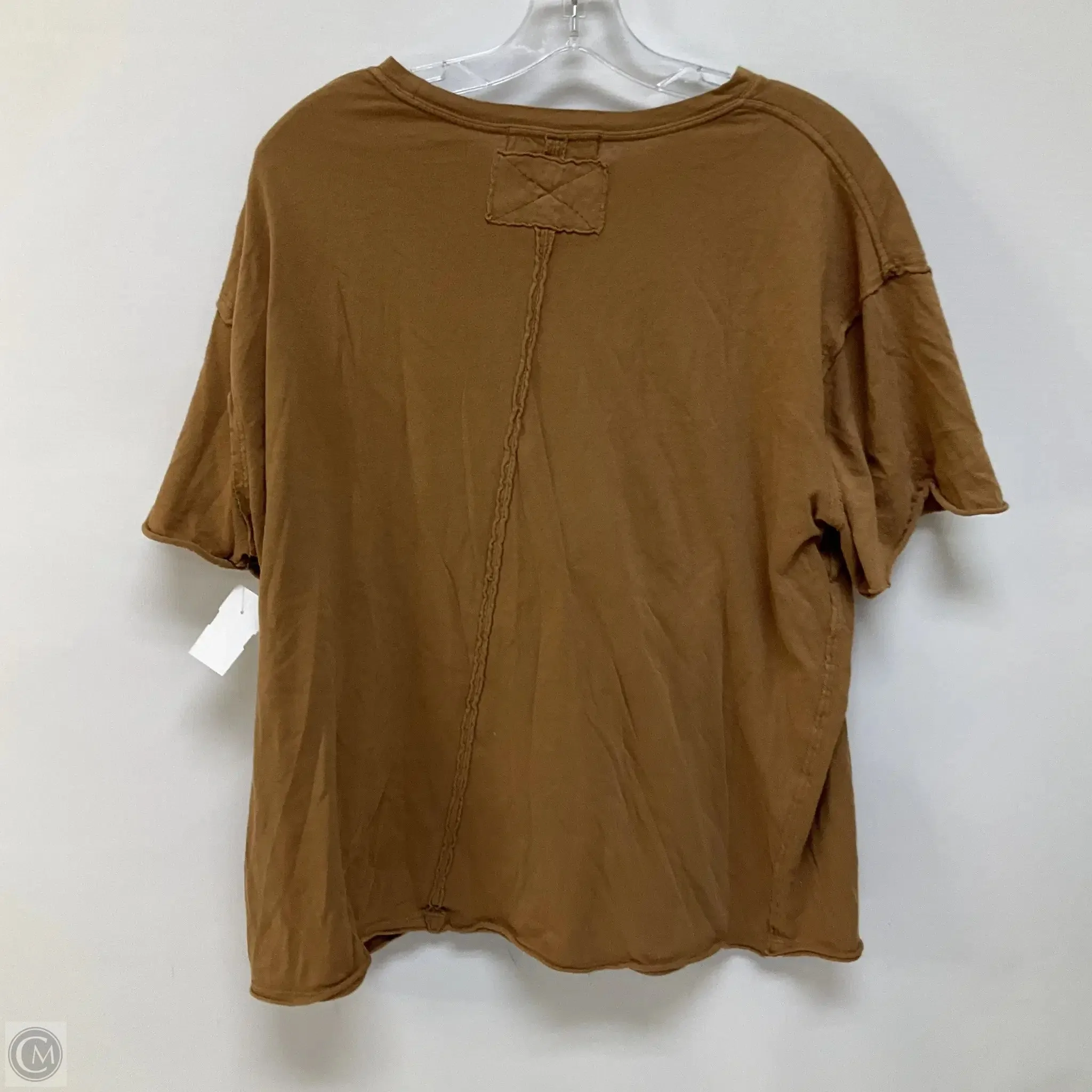 Top Short Sleeve By We The Free In Brown, Size: S