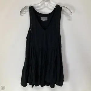 Top Sleeveless By Anthropologie In Black, Size: M