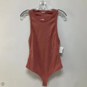 Top Sleeveless By Free People In Pink, Size: L