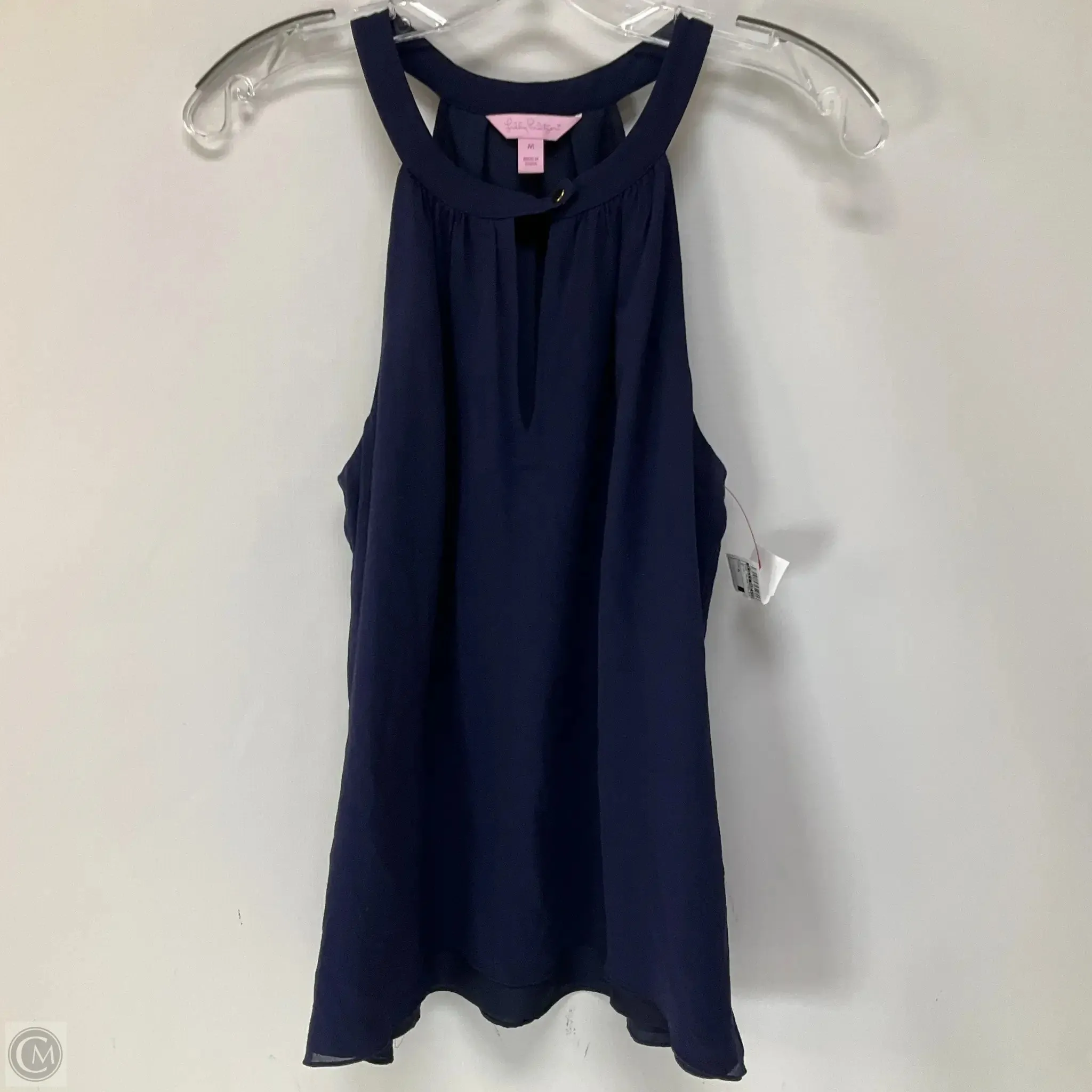 Top Sleeveless By Lilly Pulitzer In Blue, Size: M