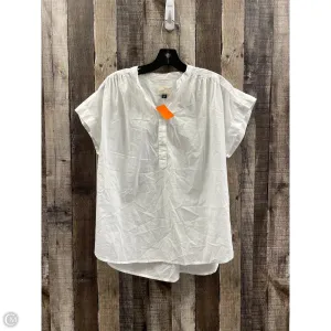 Top Sleeveless By Universal Thread In White, Size: S