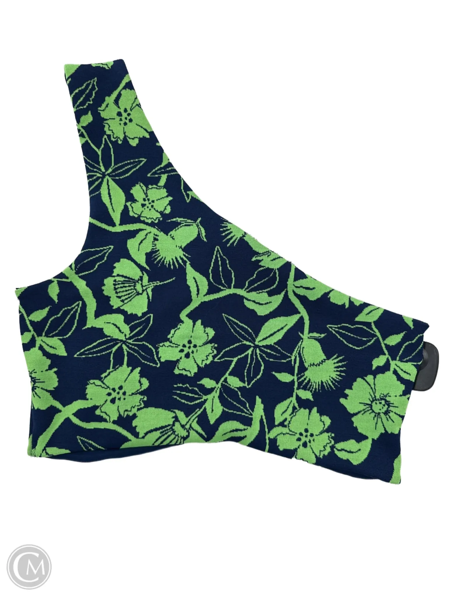 Top Sleeveless By Zara In Green, Size: L