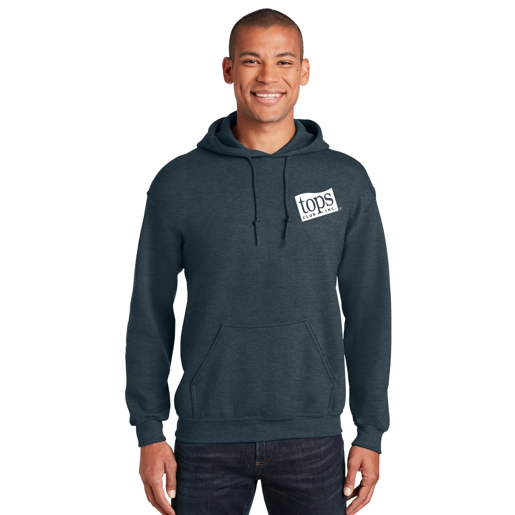 TOPS Small Logo Classic Hooded Sweatshirt