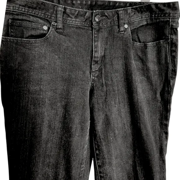 Tory Burch Denim Classic Tory Bootcut Black women's size 30 NWOT