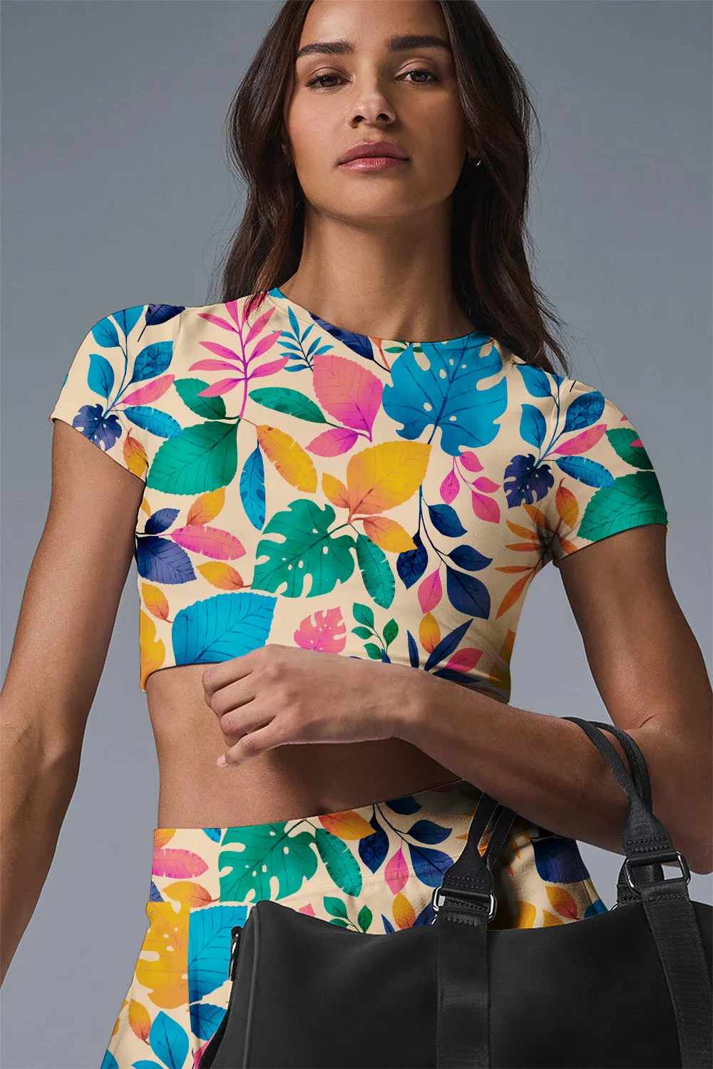 Tropical Bloom Activewear Set
