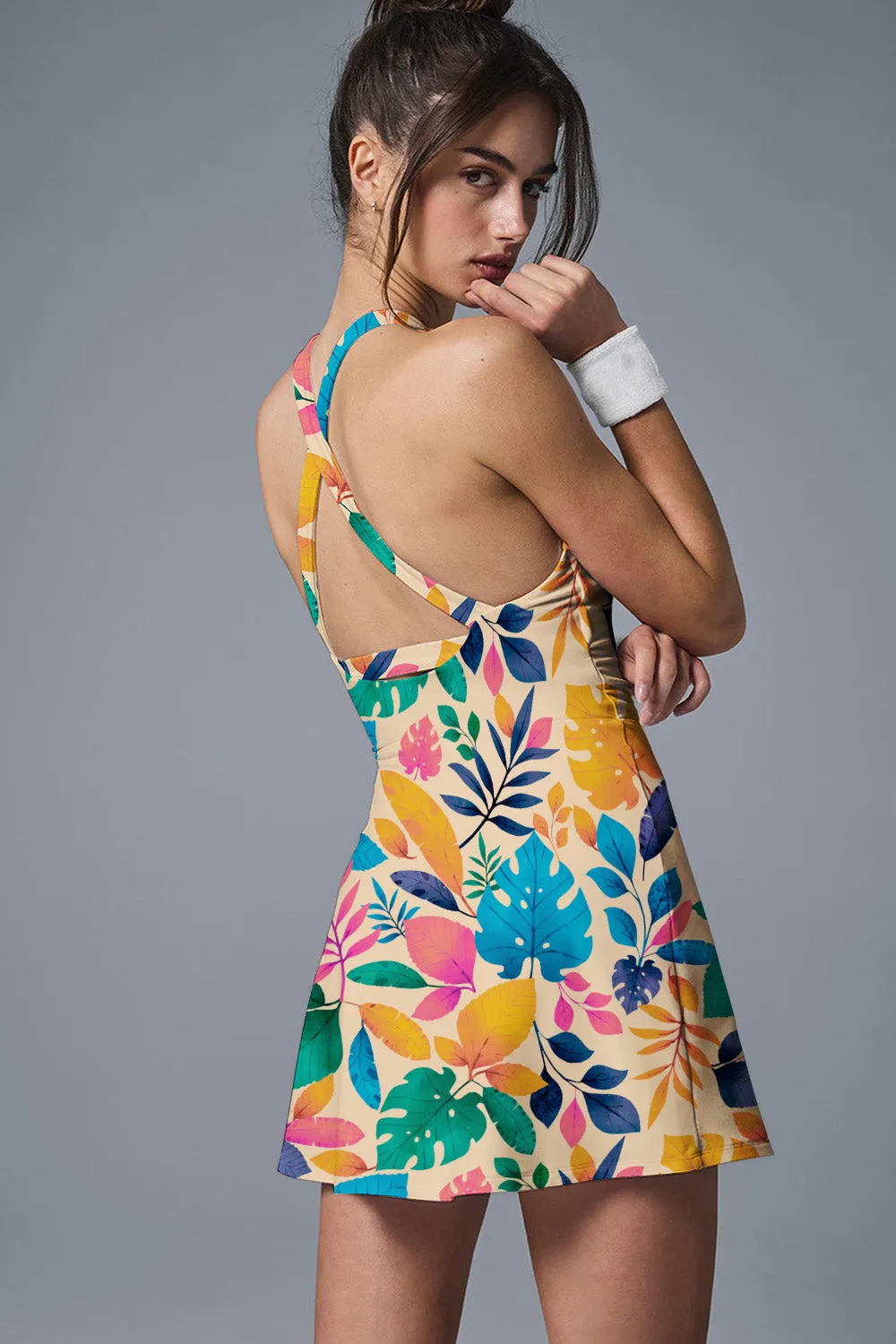 Tropical Bloom Activewear Set