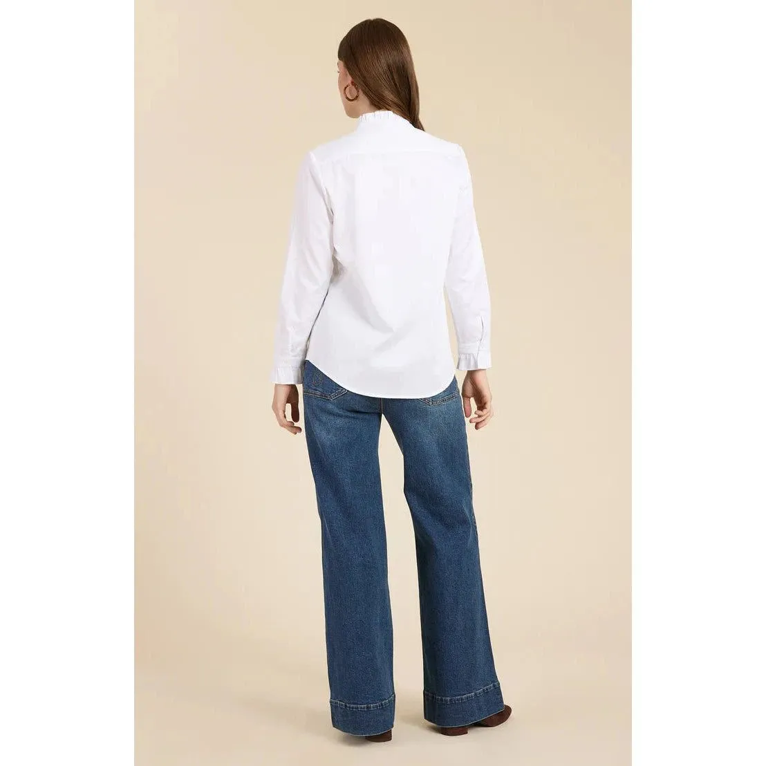Tyler Boe Kelsey Ruffle Collar Shirt