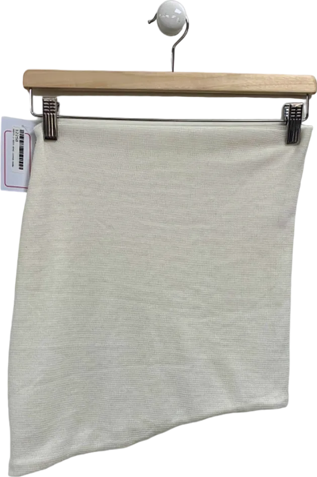 Unbranded Cream Knit Skirt UK S/M