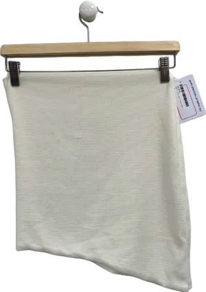 Unbranded Cream Knit Skirt UK S/M