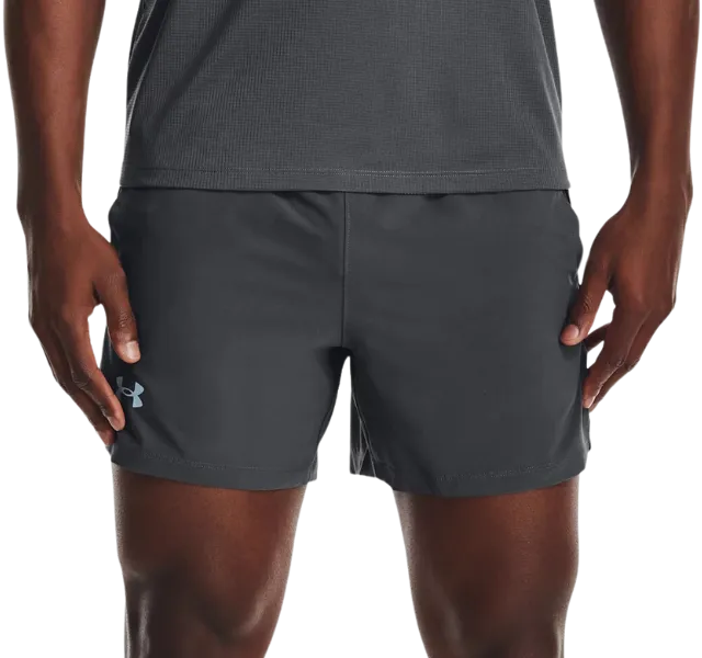 Under Armour Tech Velocity Jacquard Camo T-Shirt and Speedpocket 7 Inch Shorts Set - White/Grey