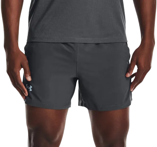 Under Armour Tech Velocity Jacquard Camo T-Shirt and Speedpocket 7 Inch Shorts Set - White/Grey