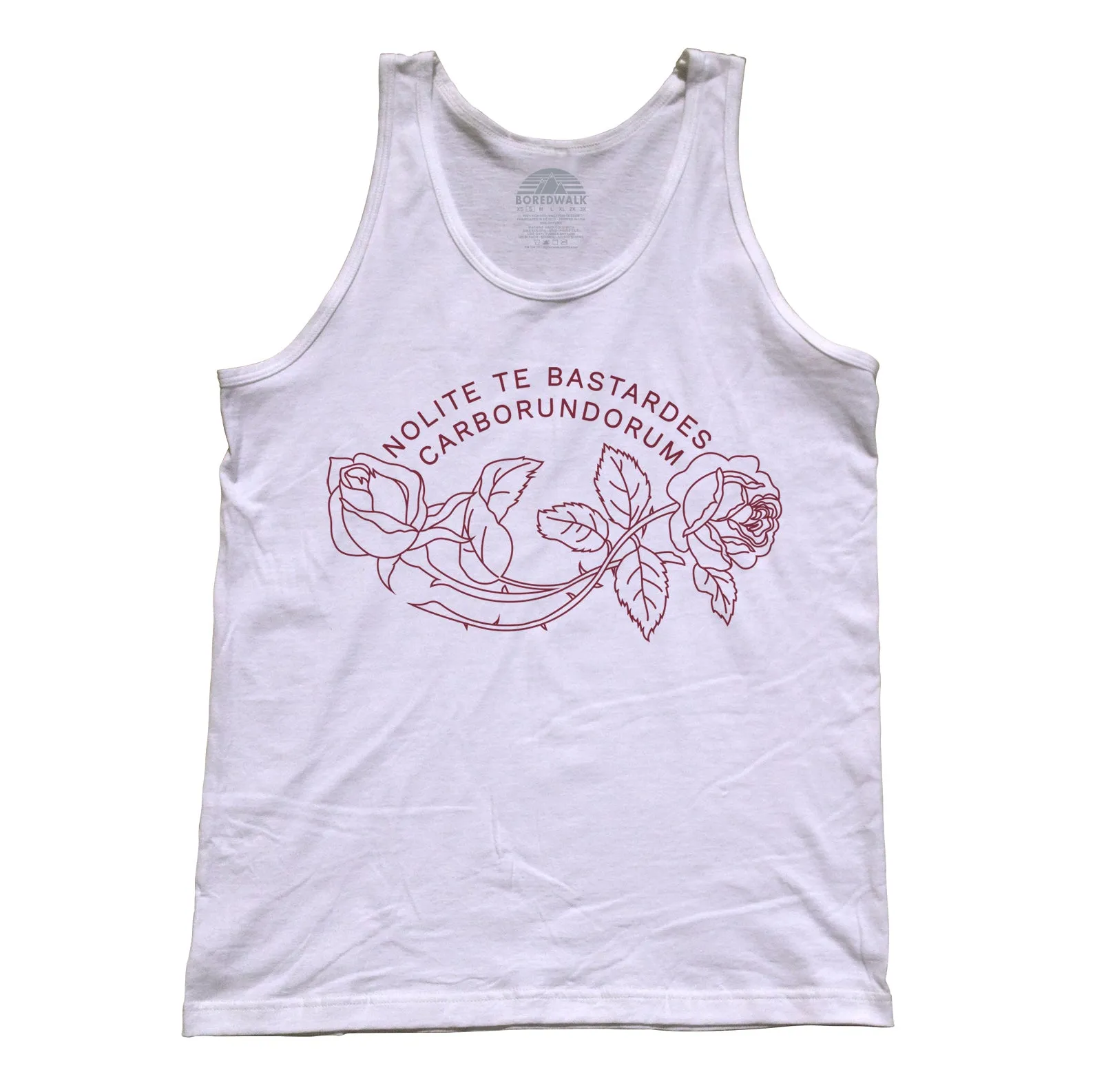 Unisex Nolite Te Bastardes Carborundorum Tank Top