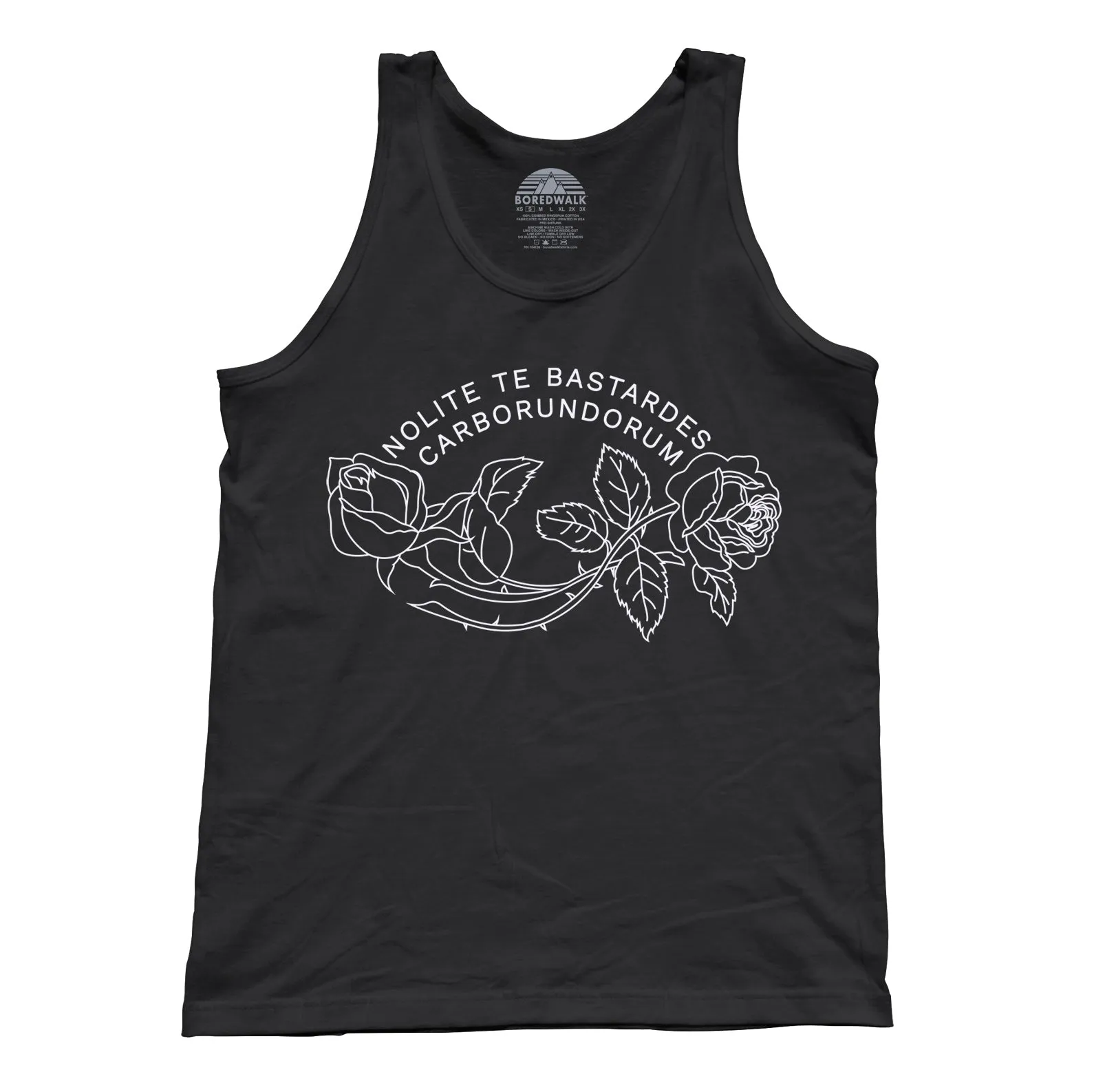 Unisex Nolite Te Bastardes Carborundorum Tank Top