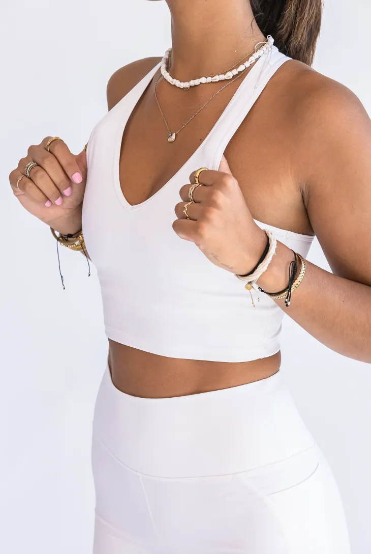 V Neck Bra Top