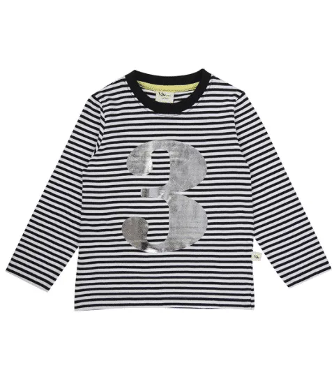 V&Crew You & Me = 3 Long Sleeve Organic Top