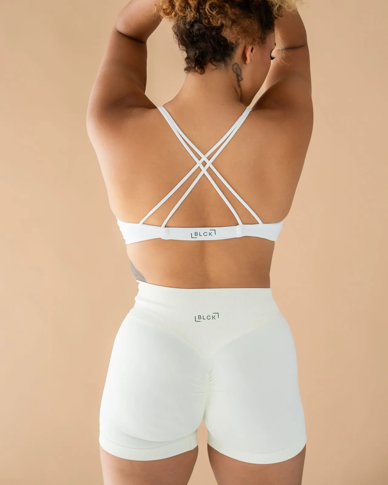 Velour Crossback Top