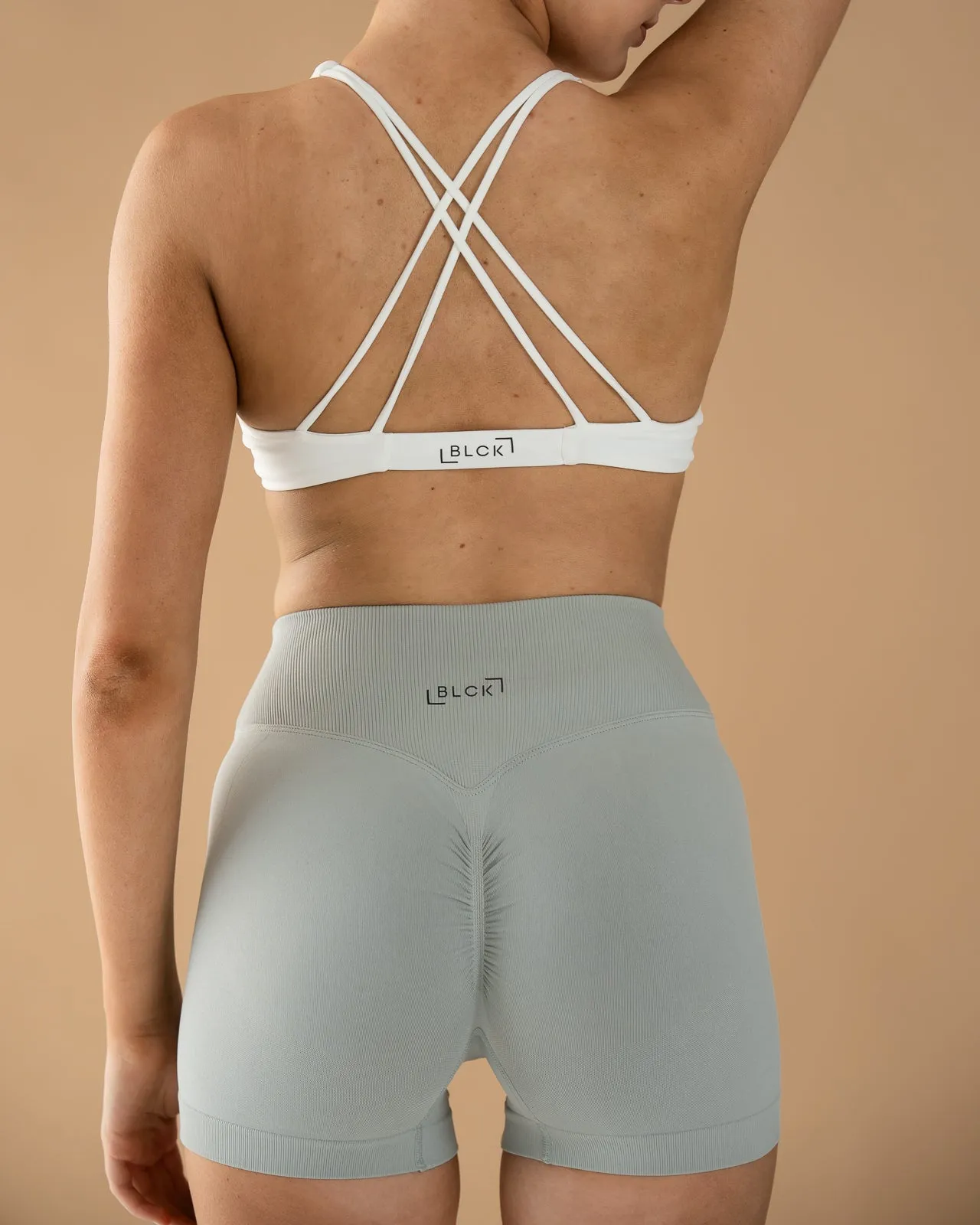 Velour Crossback Top