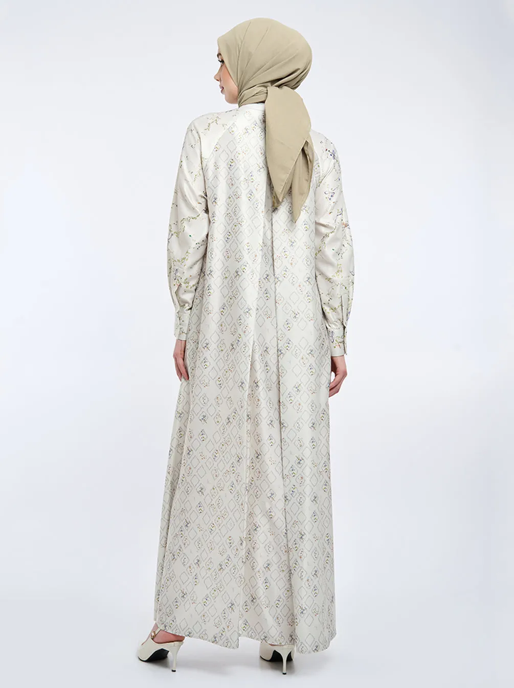 VENA A-LINE DRESS BEIGE