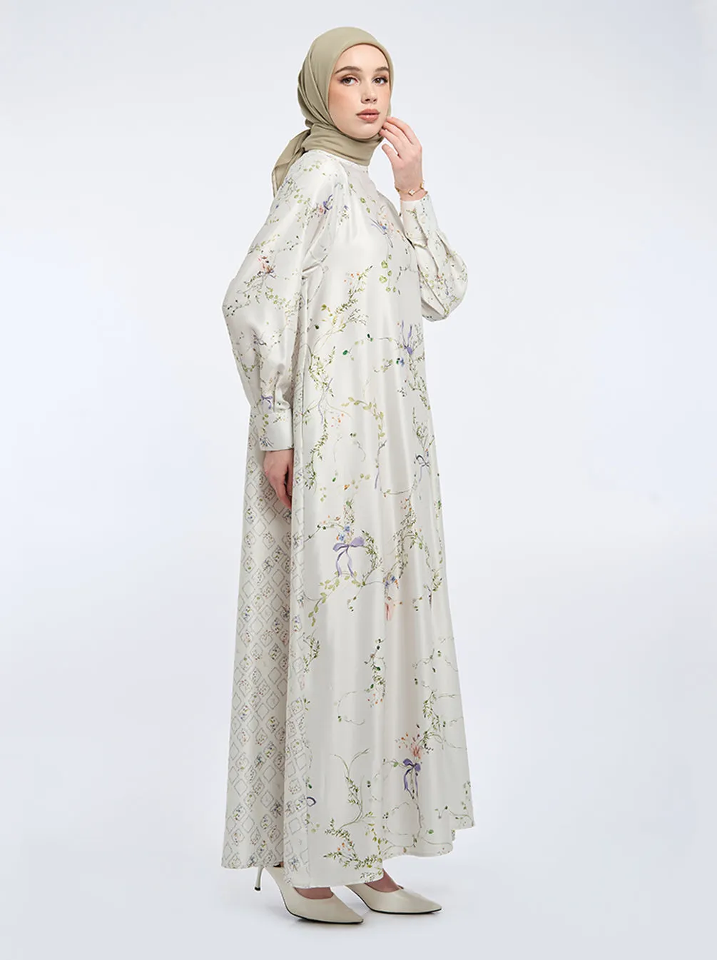 VENA A-LINE DRESS BEIGE