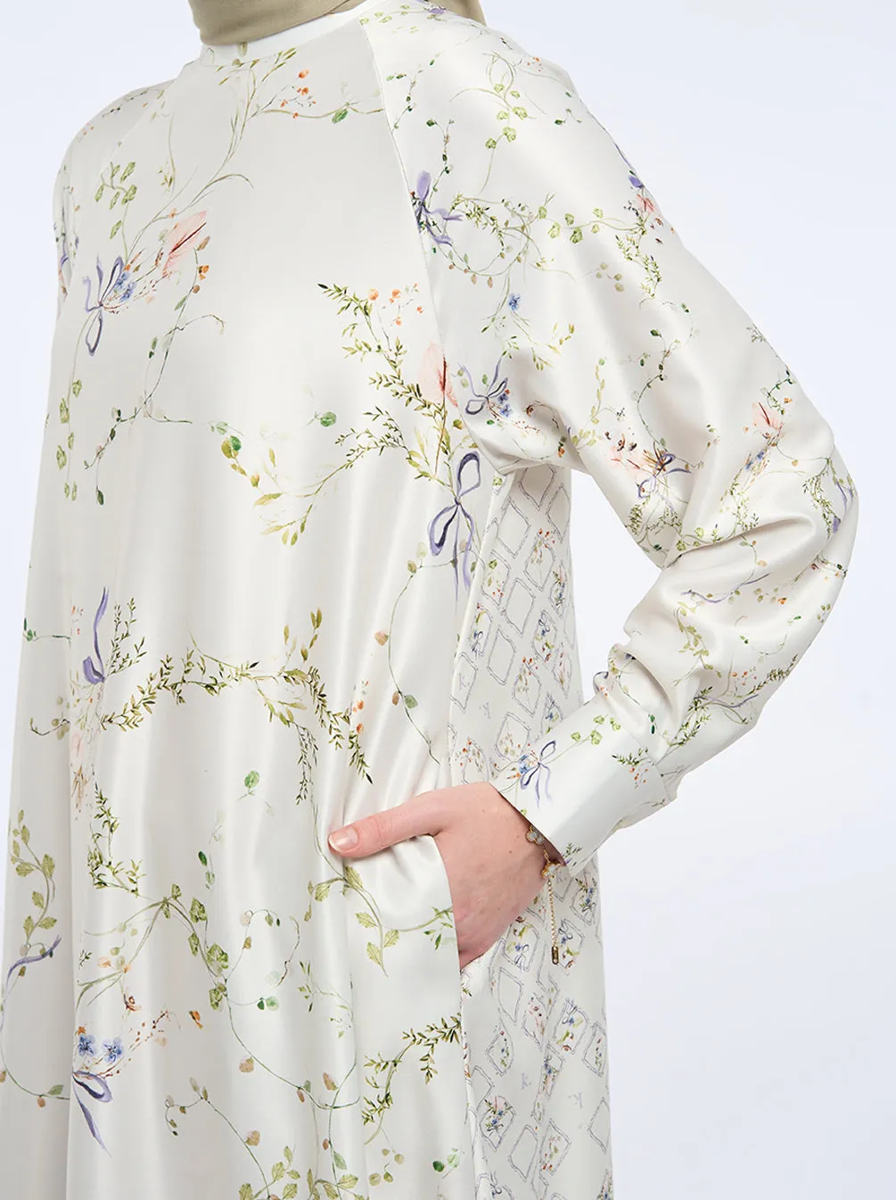 VENA A-LINE DRESS BEIGE