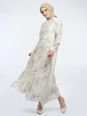 VENA A-LINE DRESS BEIGE