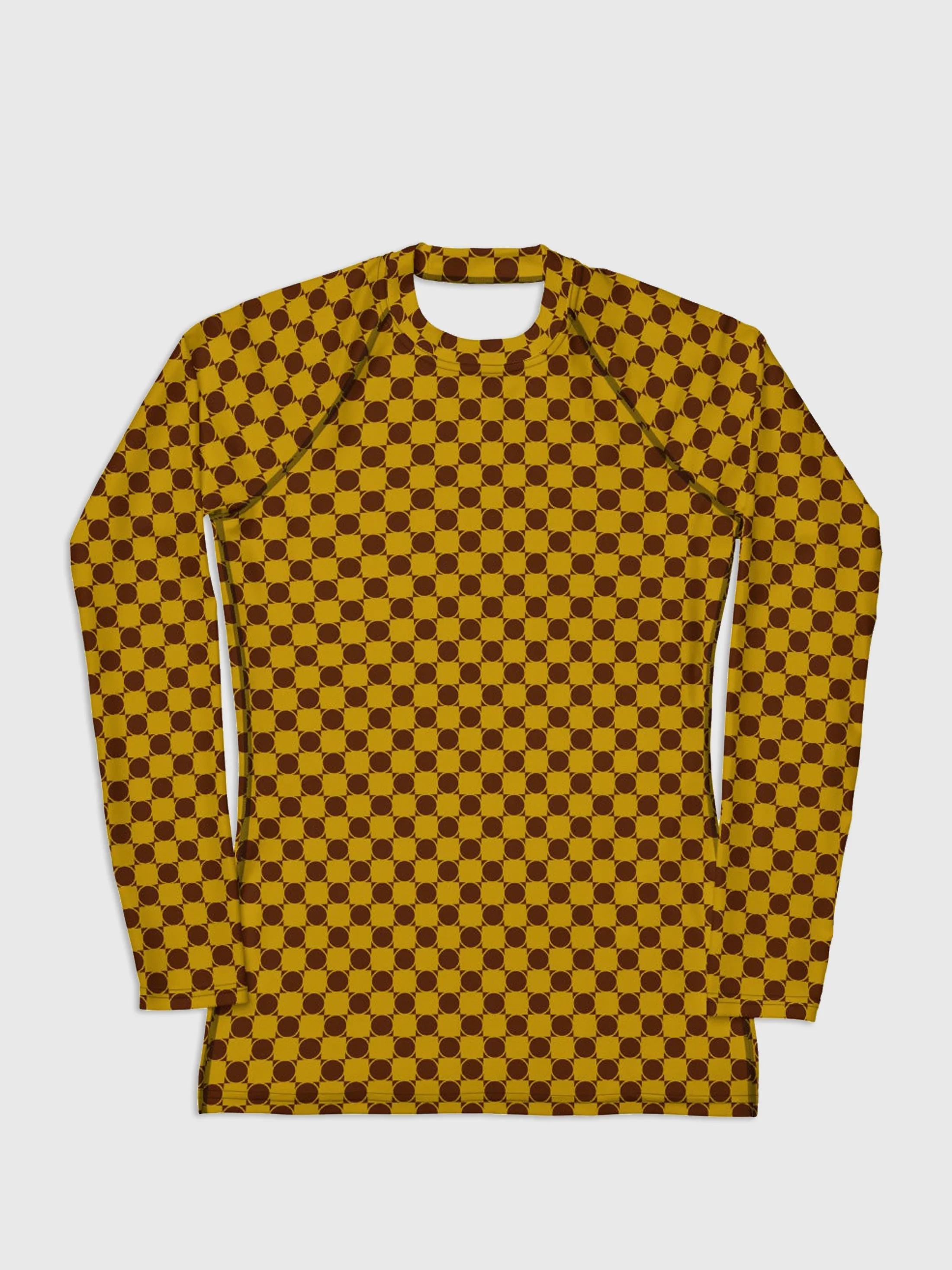 Victor. 70s Check Women's Rash Guard