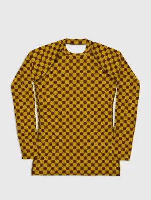 Victor. 70s Check Women's Rash Guard