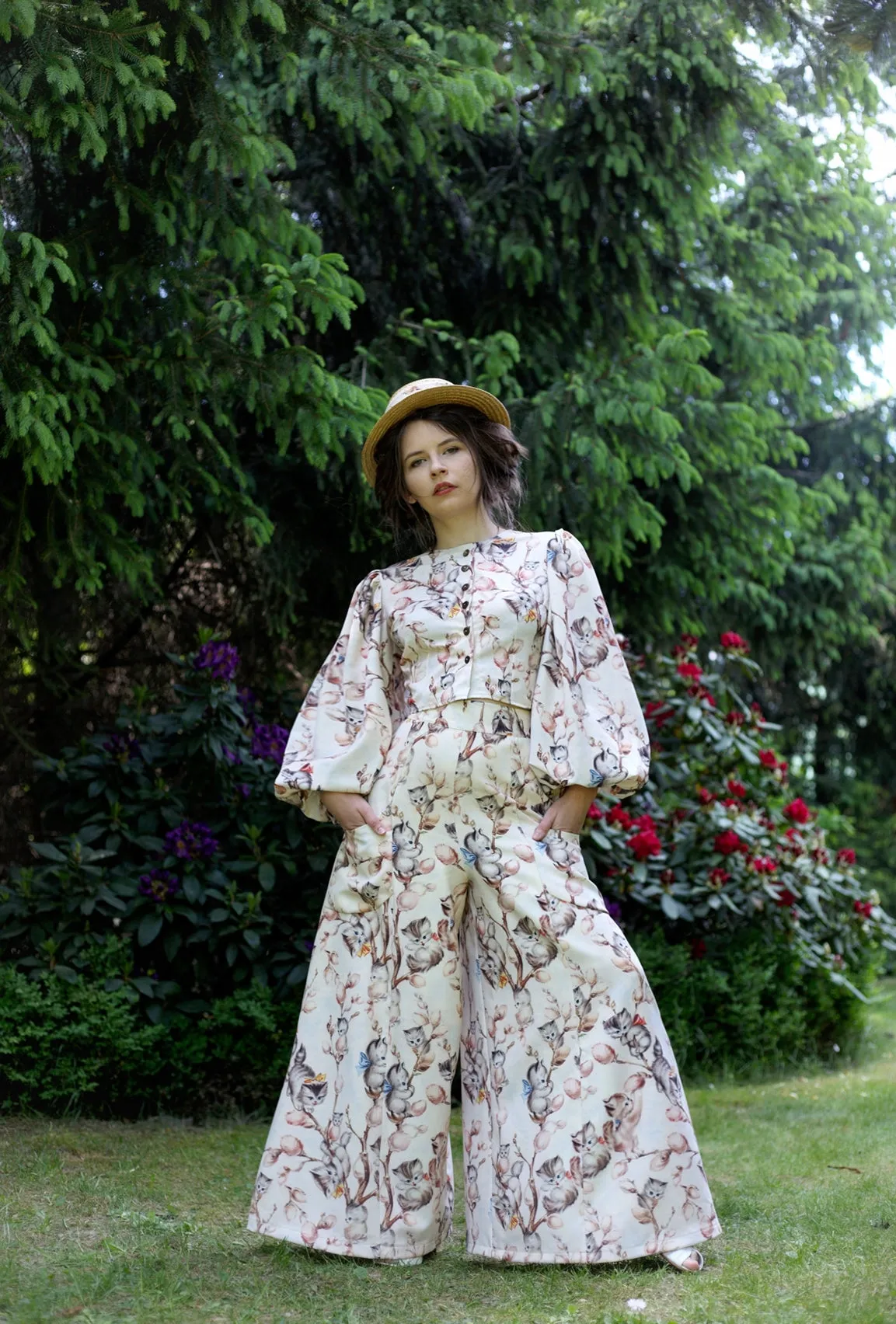 Victorian top- Different print