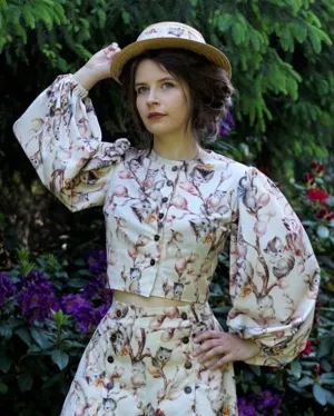 Victorian top- Different print