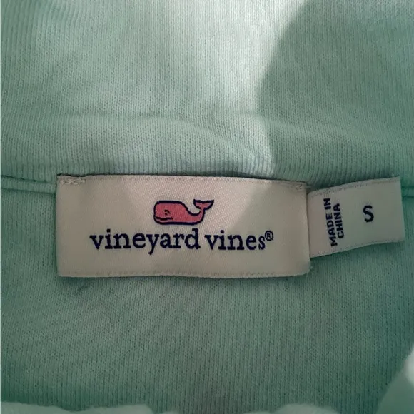 Vineyard Vines Marthas Vineyard Quarter Zip. Womens Size Small