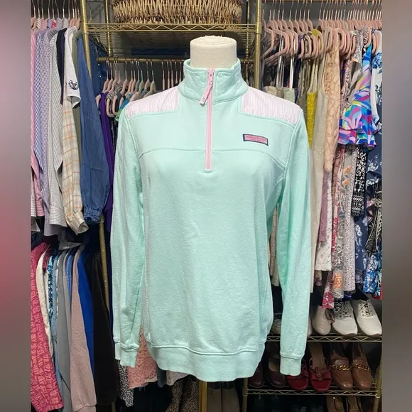 Vineyard Vines Marthas Vineyard Quarter Zip. Womens Size Small