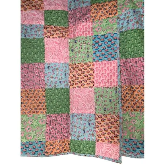 Vineyard Vines Women's Patchwork Mini Skirt Size 0 Multicolor Casual