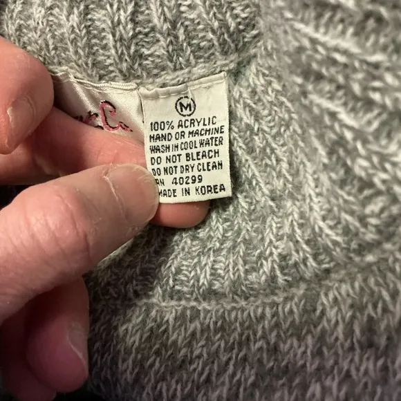 Vintage 80s Teddy Bears Sweater