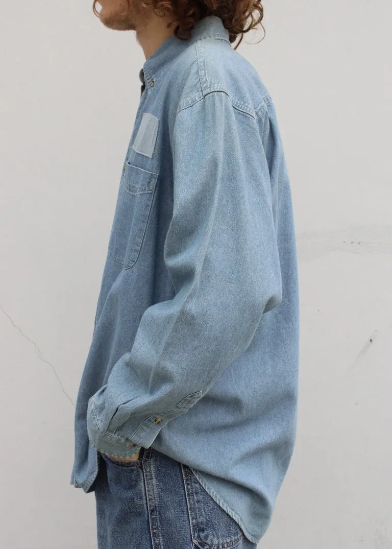 Vintage Denim Chambray Shirt