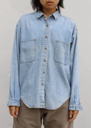 Vintage Denim Chambray Shirt