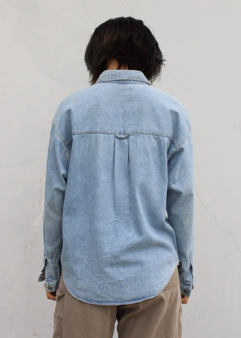 Vintage Denim Chambray Shirt