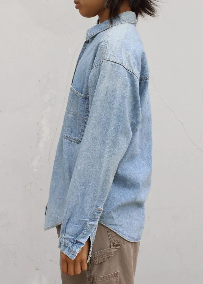 Vintage Denim Chambray Shirt