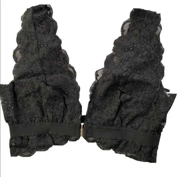 We Are HAH x Free People Got Ur Back Bra Noir XL NEW!