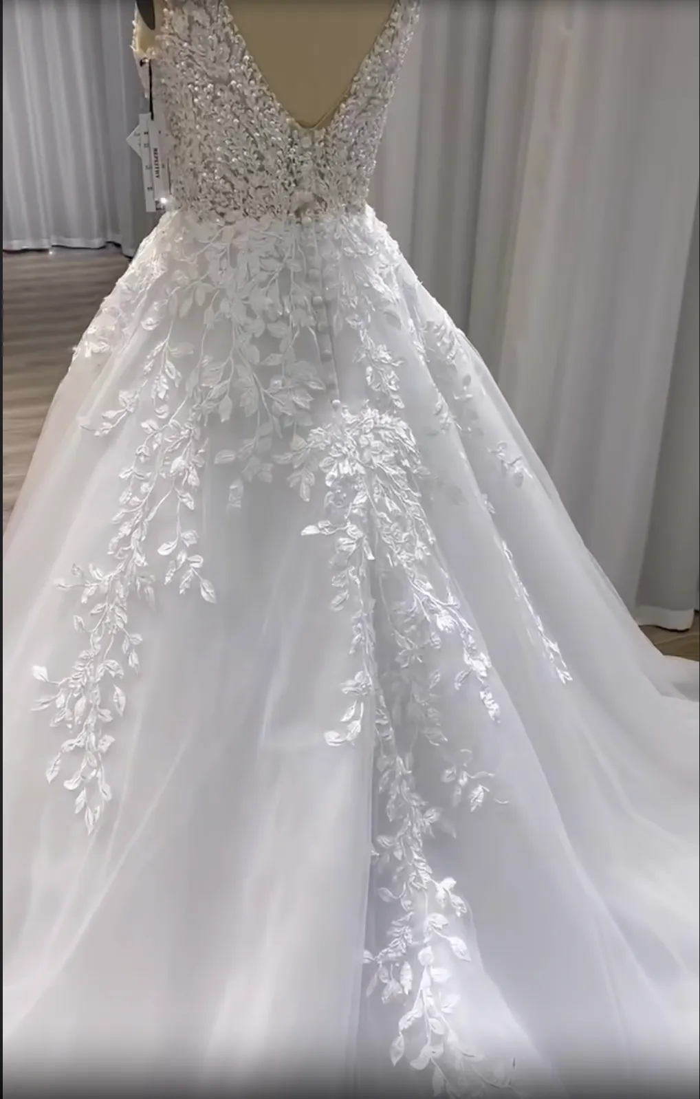 Wedding Dresses For Women A Line Ivory Lace Bride