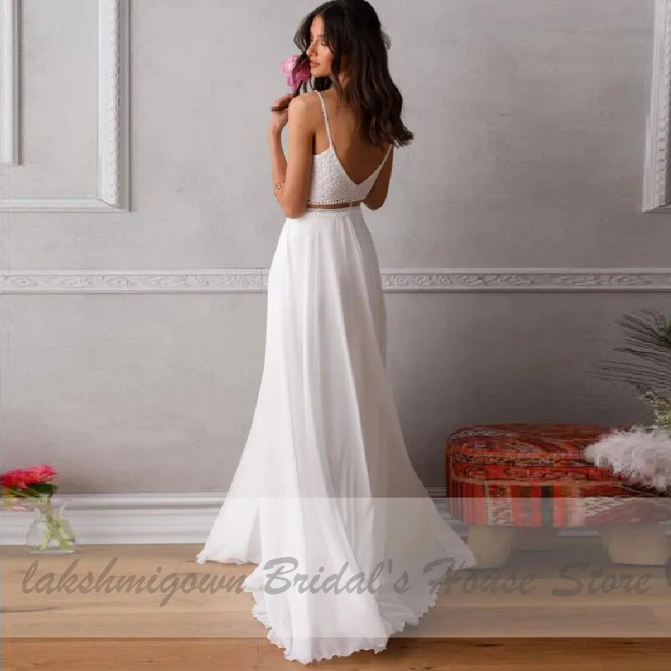 Wedding Guest Dresses: Wedding Dress for Chic Boho Bridal Reception Wedding Party