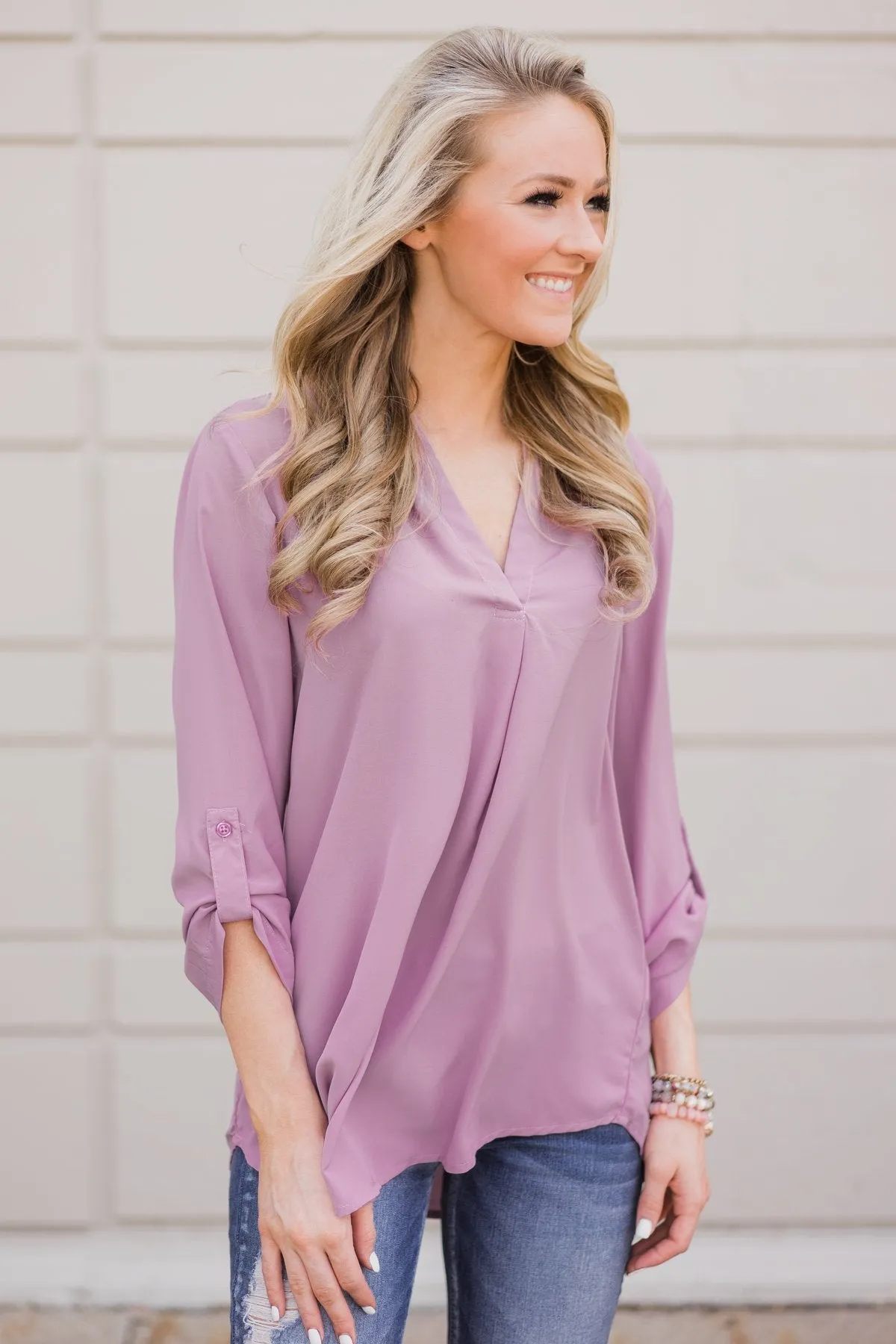 Welcome to the City Top- Lavender