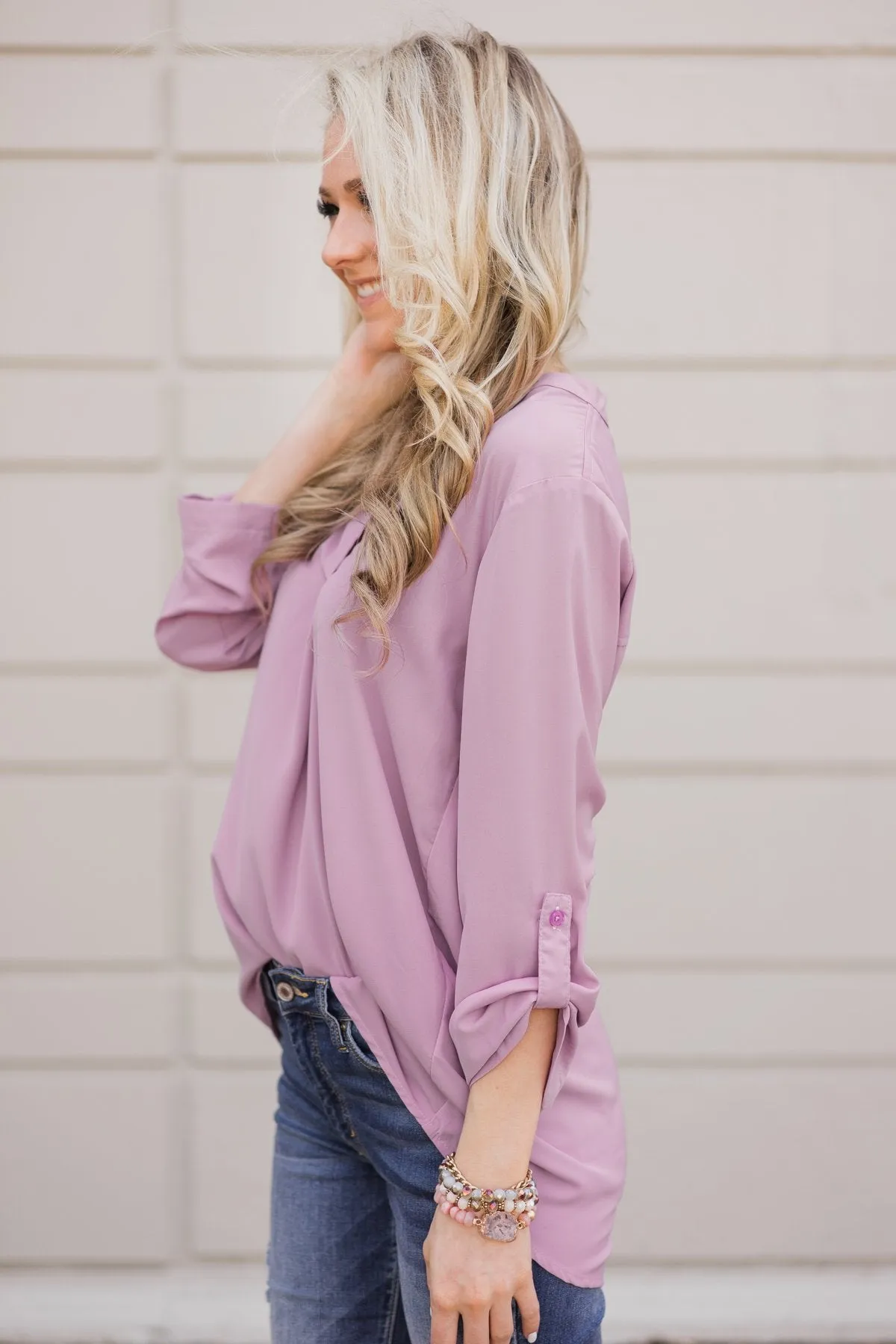 Welcome to the City Top- Lavender