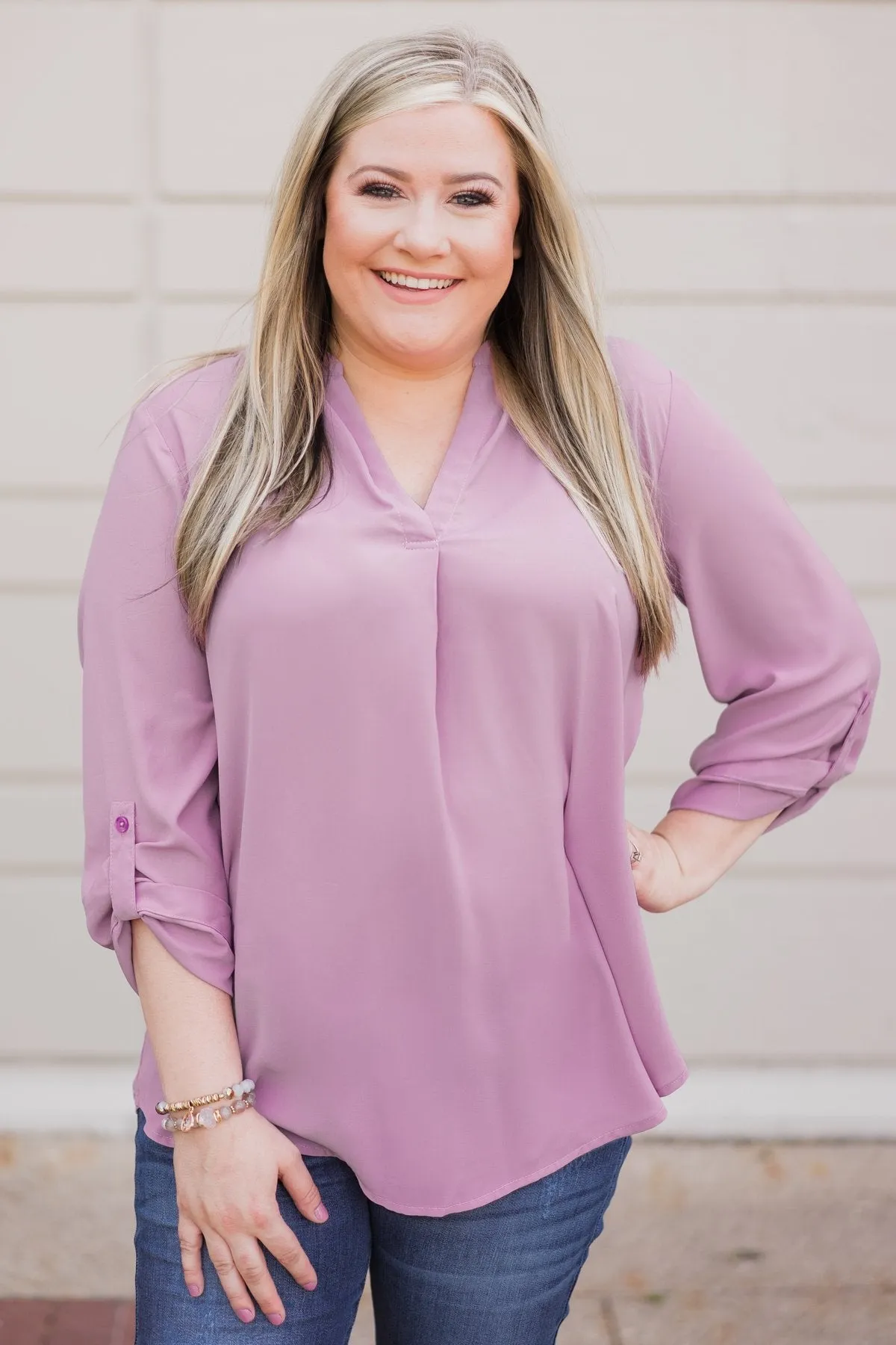 Welcome to the City Top- Lavender