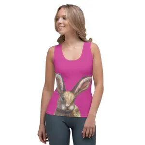 Whimsy Fit "Bunny" Tank Top with "Circles" on back
