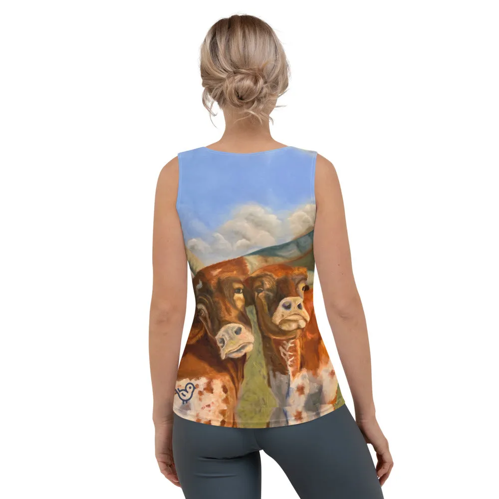 Whimsy Fit "Horns" Tank Top