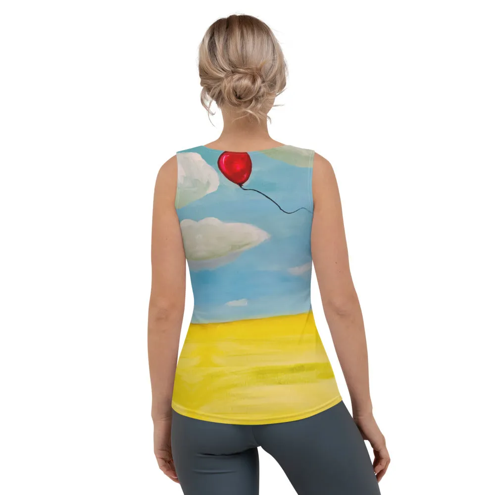 Whimsy Fit "Red Balloon" Tank Top