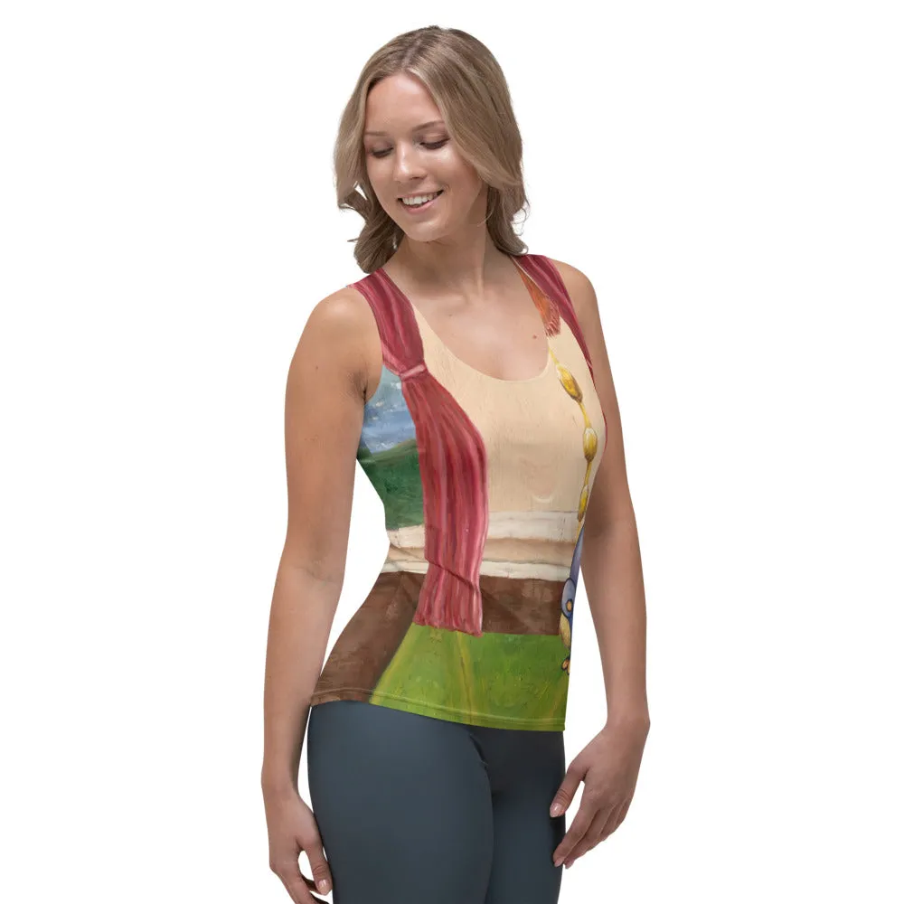 Whimsy Fit "Waiting for Mom" Tank Top