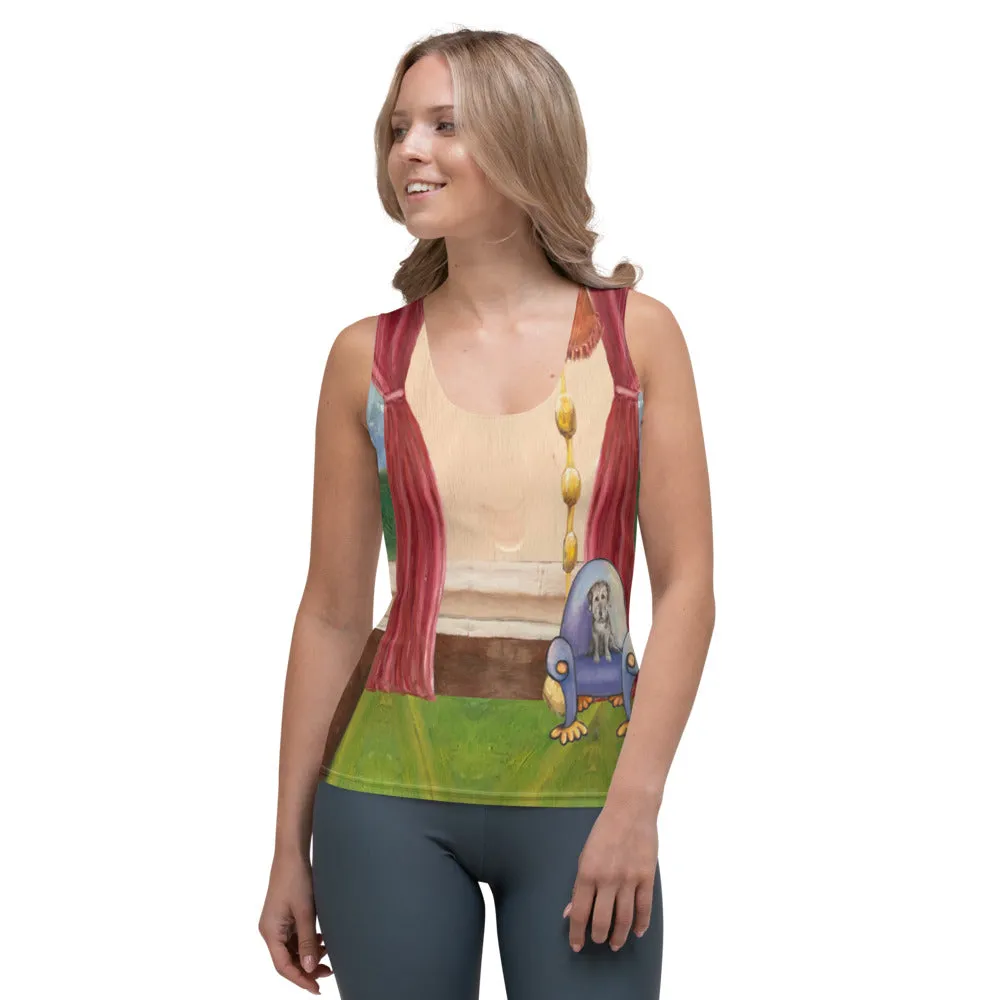 Whimsy Fit "Waiting for Mom" Tank Top